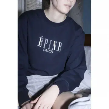 epine 맨투맨 트레이닝복 네이비