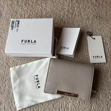 컨디션 최상! FURLA 접이식 지갑 베이지