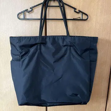 레스포 블랙 토트백 체크 무늬