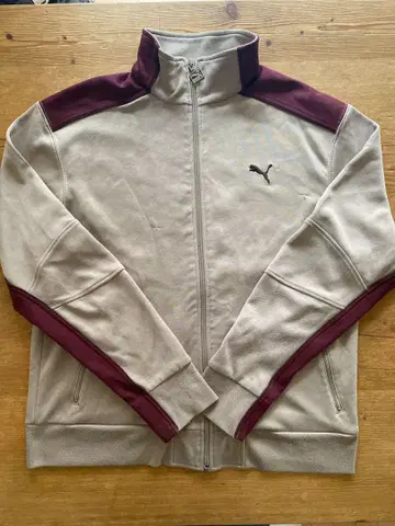 PUMA 집업 자켓 S 베이지 USA