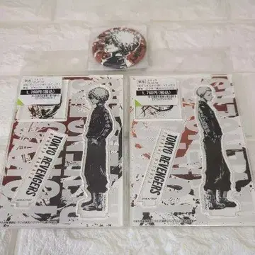 [새상품] 도쿄 리벤저스 아크릴 피규어 2개 캔뱃지