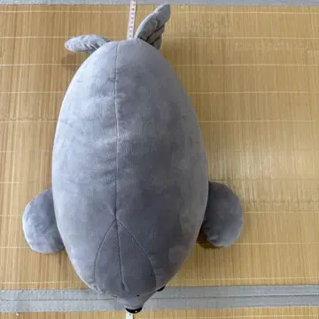 고래형 봉제 인형 그레이