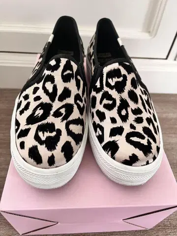 Keds for Kate Spade 레오파드 무늬 슬립온 7.5