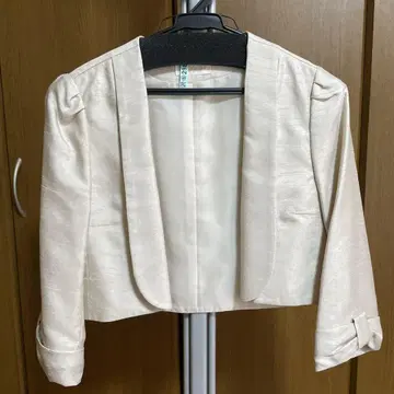 아이보리 숏 기장 볼레로 9호 브라이덜