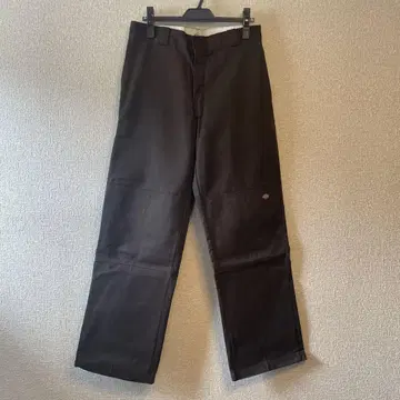 Dickies double knee dark brown W32 L32