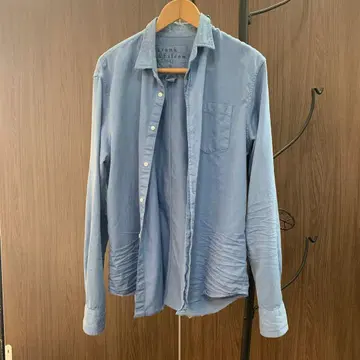 Frank Eileen 라이트 블루 긴팔 셔츠 Luke