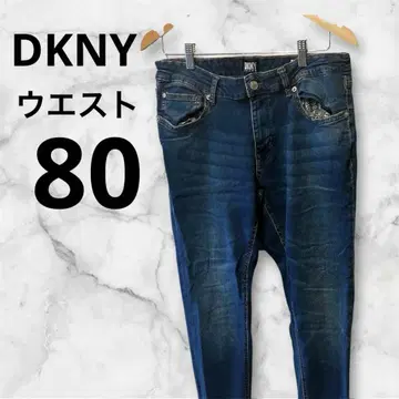 DKNY 스키니 데님 W32 L32 다크 블루