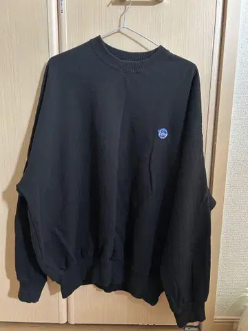 Keboz 블랙 크루넥 트레이닝복 M