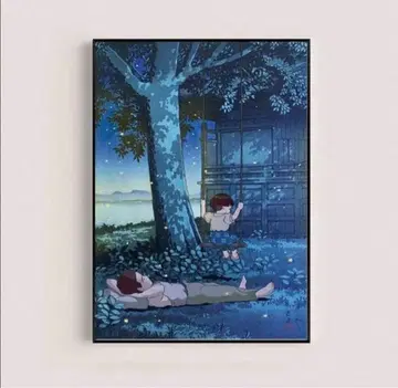 US판 [반딧불이의 묘] [지브리] 포스터 A4