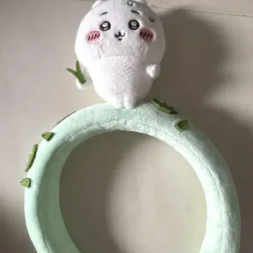 치이카와 파크 봉제 인형 머리띠 풀베기 검정