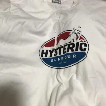 HYSTERIC GLAMOUR 화이트 T셔츠