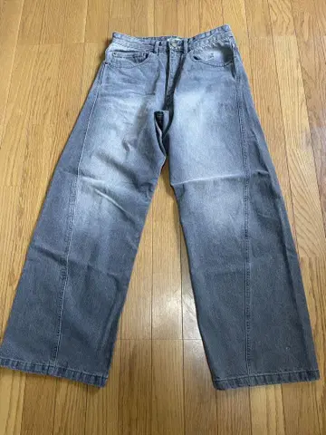 WYM LIDNM WASHED CURVED DENIM