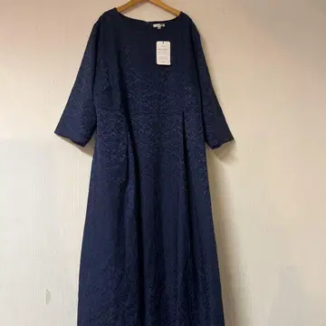 택 포함 새상품 OsyareiSm 원피스 7XL 네이비 마더스 드레스