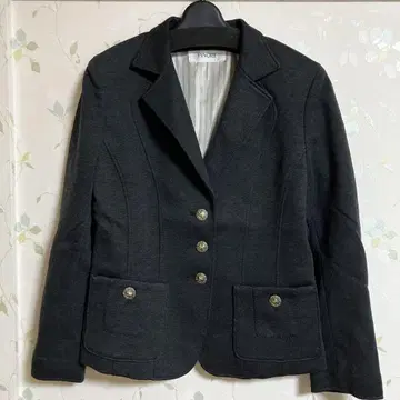 피노레 PINORE 그레이 테일러드 자켓 울 혼방