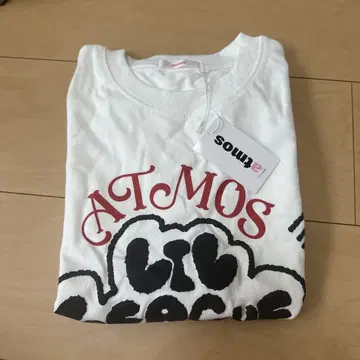 ATMOS 화이트 T셔츠 L 사이즈