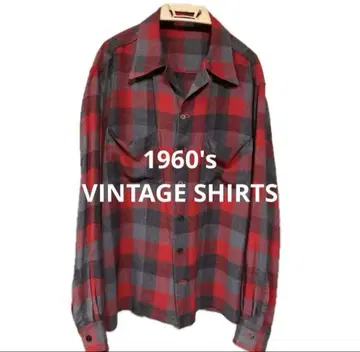 60년대 초기 PENDLETON [ 초레어! 구제 빈티지 ] 빈티지 셔츠