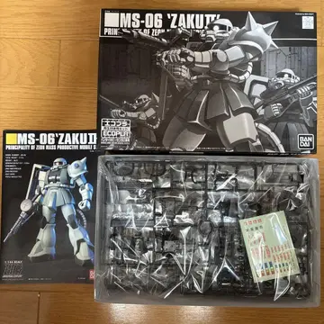 BANDAI HG MS-06 ZAKU II 미조립