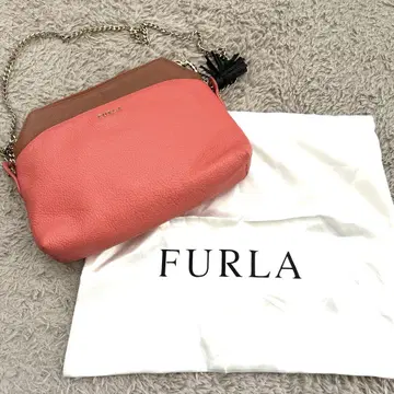 FURLA 핑크 브라운 숄더백