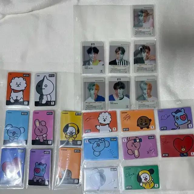 방탄 bts 포카 21종  일괄