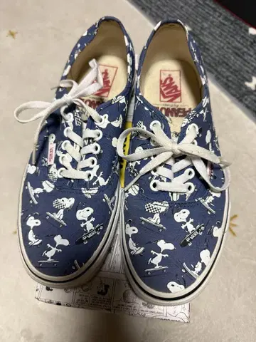 Vans PEANUTS 스누피 패턴 스니커즈