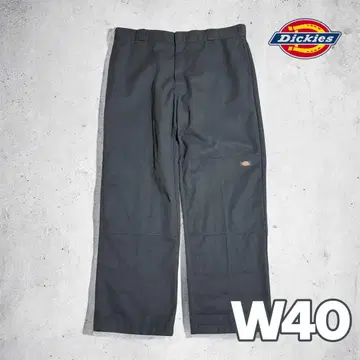 디키즈 더블니 w40 블랙 노무라 슈헤이 워크 팬츠 빅사이즈