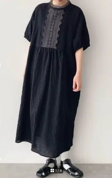 SM2 플라켓 레이스 절개 원피스 사만사 모스모스