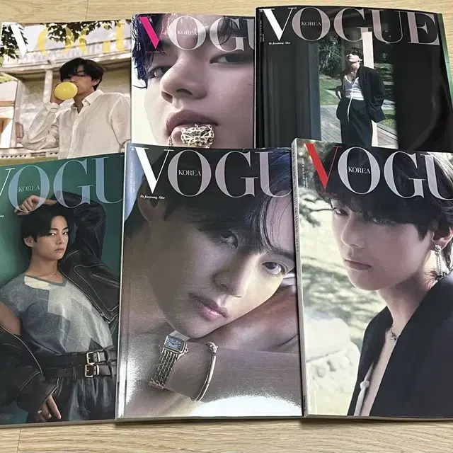 방탄소년단 뷔 김태형 BTS V 보그 VOGUE 잡지