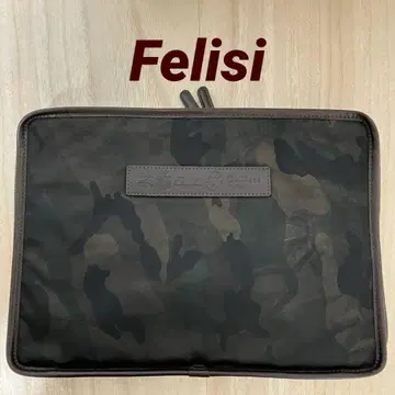 하자품 Felisi 페리지 916 백 인 백 PC 케이스 카모 무늬