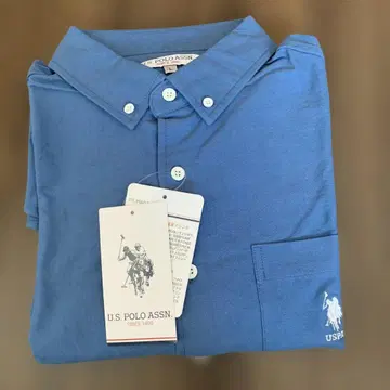 U.S. POLO ASSN. 빅 실루엣 로고 자수