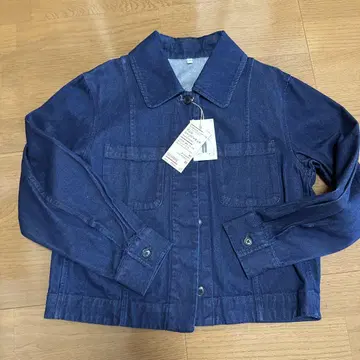 오가닉 코튼 데님 자켓 M 사이즈