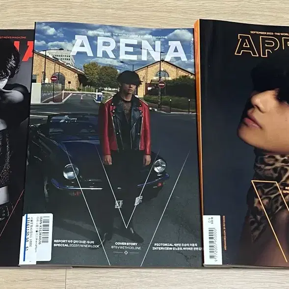 방탄소년단 뷔 김태형 BTS V 아레나 ARENA 잡지