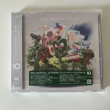 [ 미사용 ] Mrs. GREEN APPLE 10 앨범 CD 일반ver