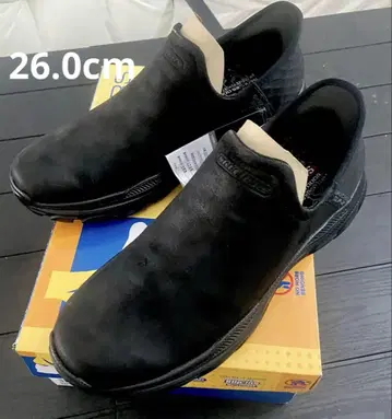 새상품급 SKECHERS 205119 슬립인 블랙 26.0
