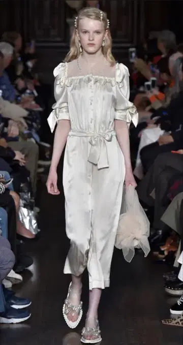 simone rocha 18ss 실크 원피스