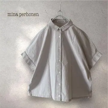 미나 페르호넨 mina perhonen matinee 와이드 블라우스