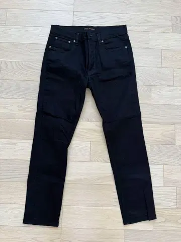 누디진 블랙 데님