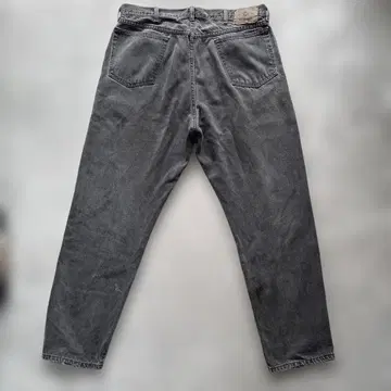 Wrangler 블랙 데님 청바지 구제 의류
