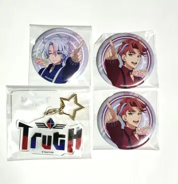와차 푸리마지 DUO 캔뱃지 휴이 이부키 주황진