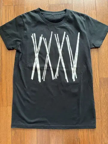 ONE OK ROCK 티셔츠 35xxxv 블랙 M 사이즈