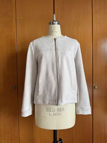 노카라 자켓 라이트 그레이