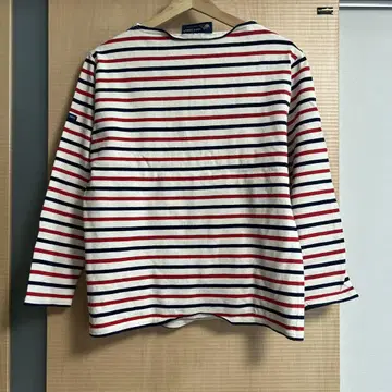 SAINT JAMES 스트라이프 긴팔 T셔츠