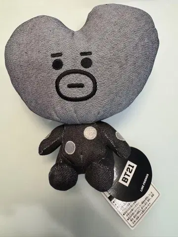 BT21 TATA 데님 봉제 인형 JAPAN FC 한정판