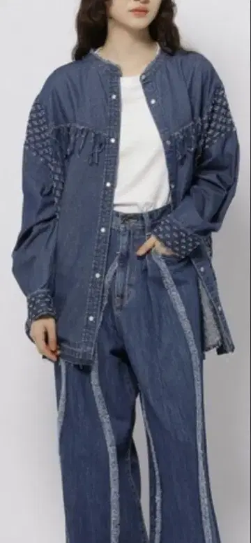 NKJ2024AW 리메이크 데님 셔츠