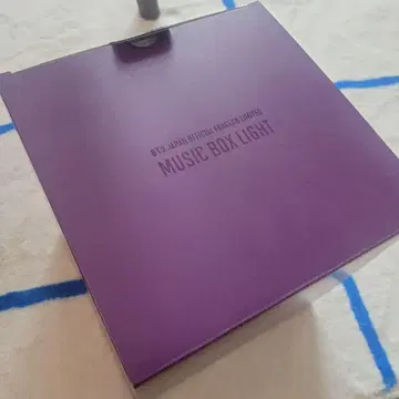 BTS MUSIC BOX LIGHT 일본 FC 한정판
