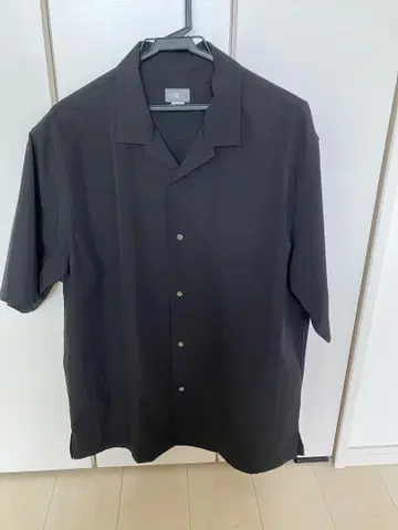 THE NORTH FACE 오픈 카라 셔츠 박스 XL 블랙