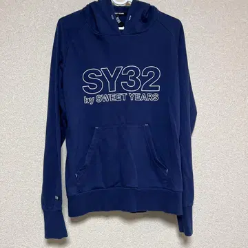 SY32 by SWEET YEARS 네이비 후드티 M 사이즈