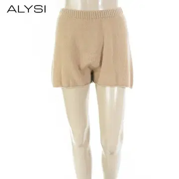 새상품 아리시 ALYSI 숏팬츠 S EPT1074 니트 이탈리아제