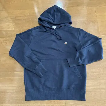 Champion 네이비 후드티 M 사이즈