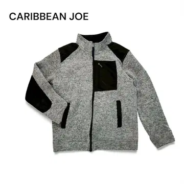 CARIBBEAN JOE 니트풍 두꺼운 원단 자켓 남성용 L 빅 사이즈