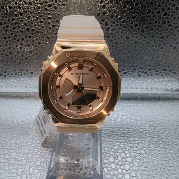새상품급 G-SHOCK GM-S2100PG 화이트/골드